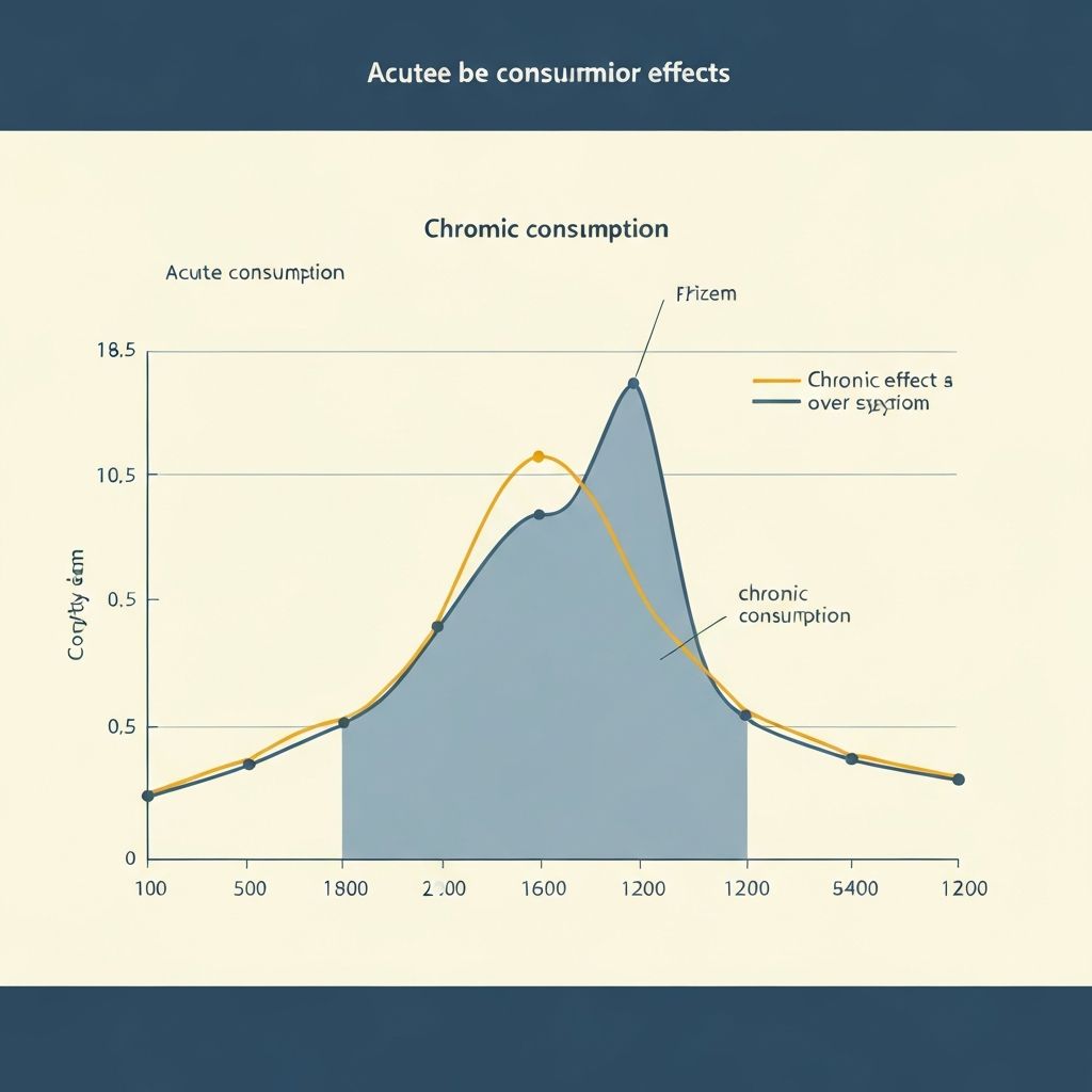 Data visualization of acute vs chronic effects